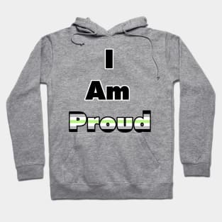 I am proud (Agender) Hoodie